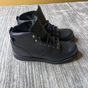 Danner Boots Womens 9 Black Douglas 6" GTX  Leather Hiking Boots Made in USA